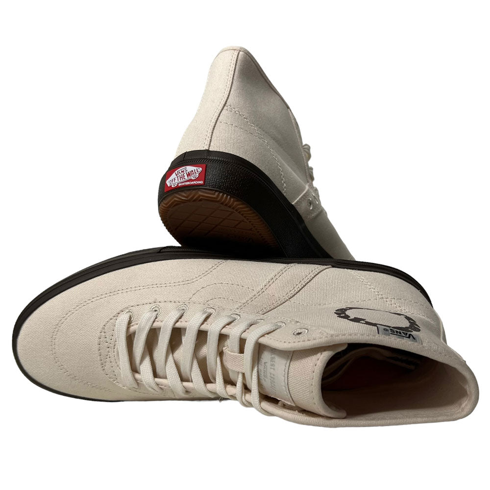 Vans Gilbert Crockett High Quasi White Canvas Rubber Shoes