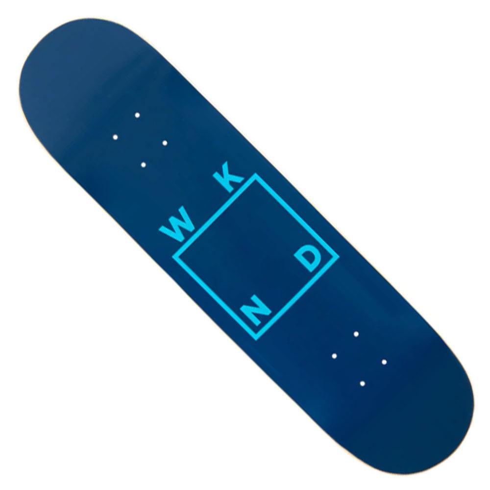 WKND Deck Logo Blue Blue 8.6